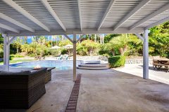 Pool Side West View of Still Water Wellness Group Facility in Orange County