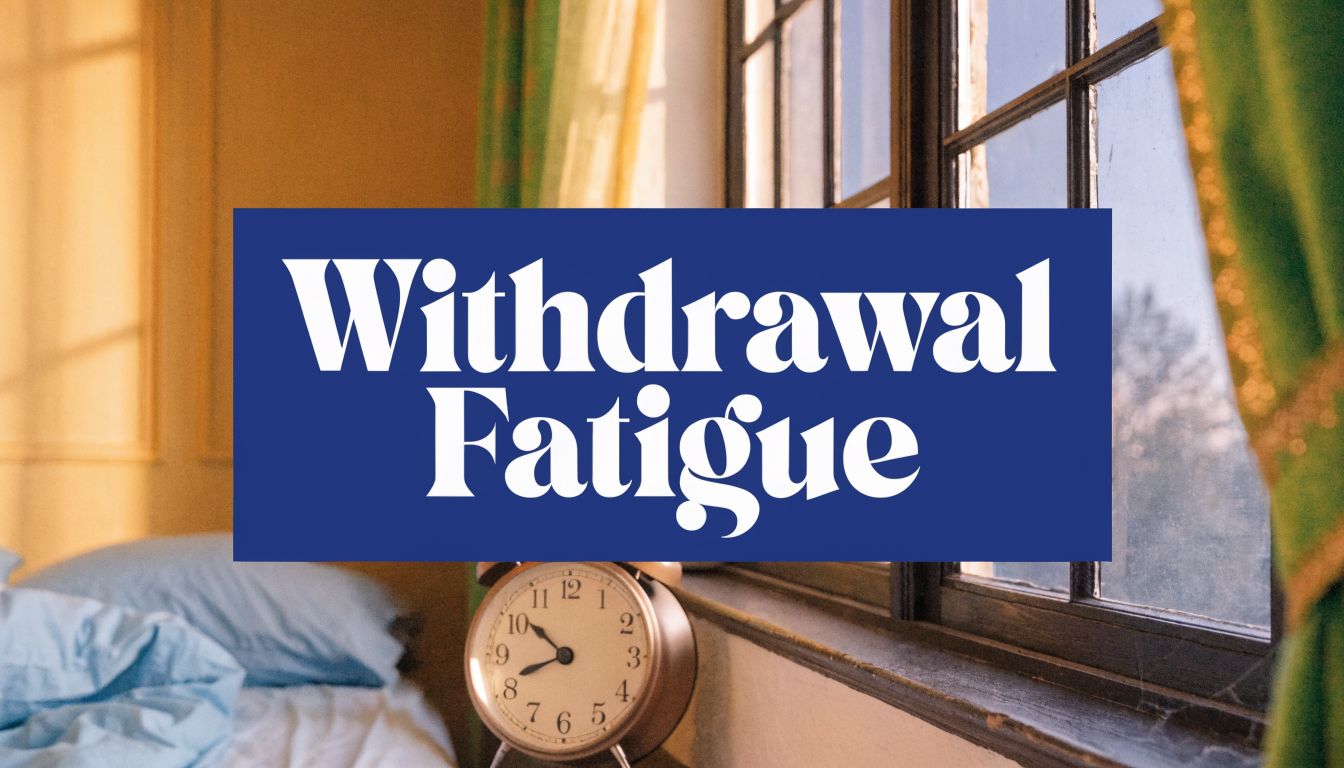 Alcohol Withdrawal and Tiredness: Recovery Guide 2026