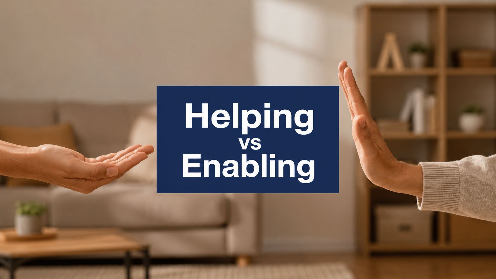 Helping vs Enabling an Addict: A Guide for Families